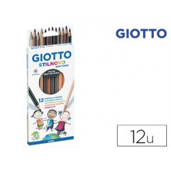 Lapis de cores giotto stilnovo aguarelaveis skin tones caixa de 12 cores.